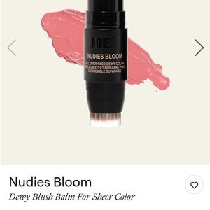 Nudestix Nudies Bloom Dewy Blush Balm - Cherry Blossom Babe NEW